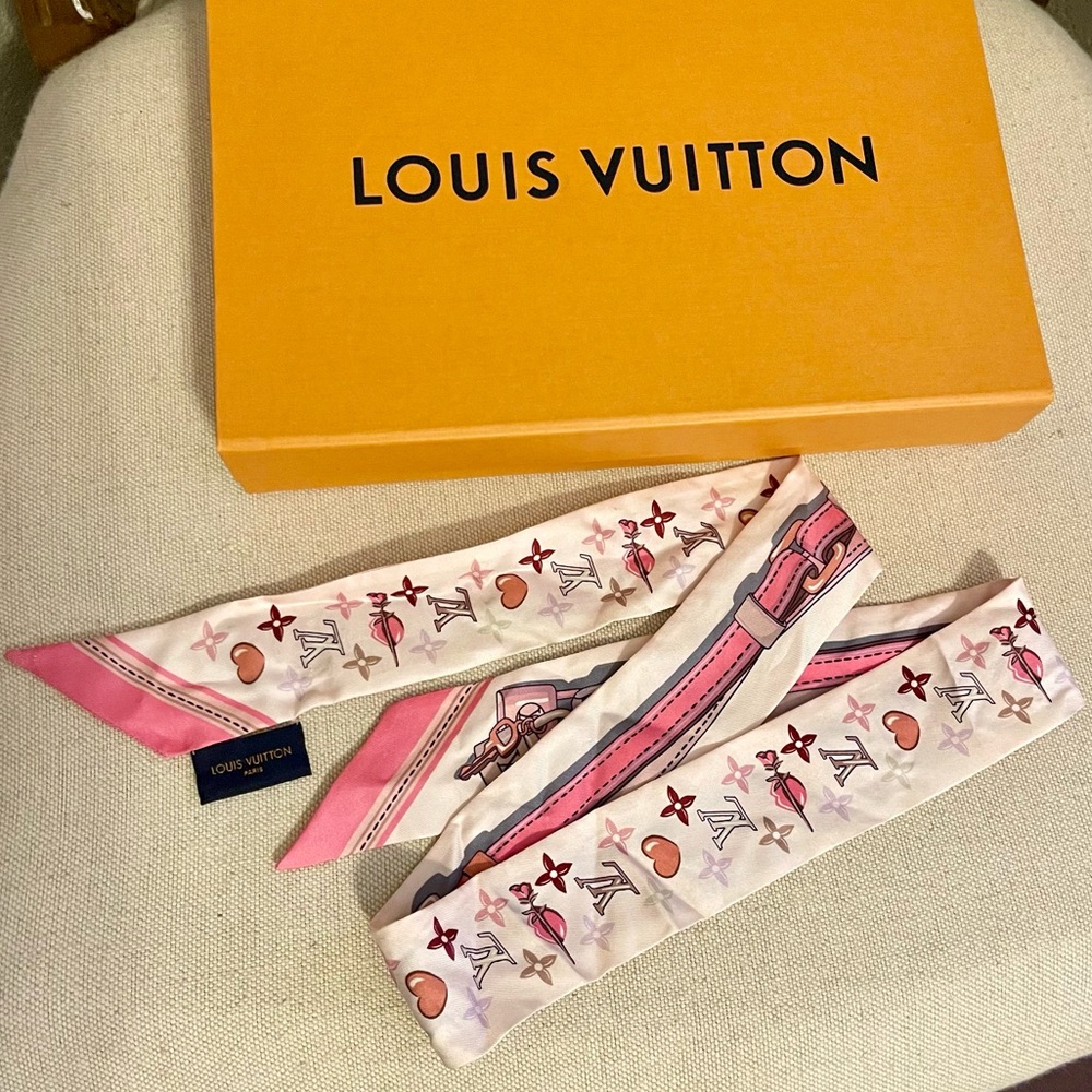 Louis Vuitton Silk Monogram Bandeau